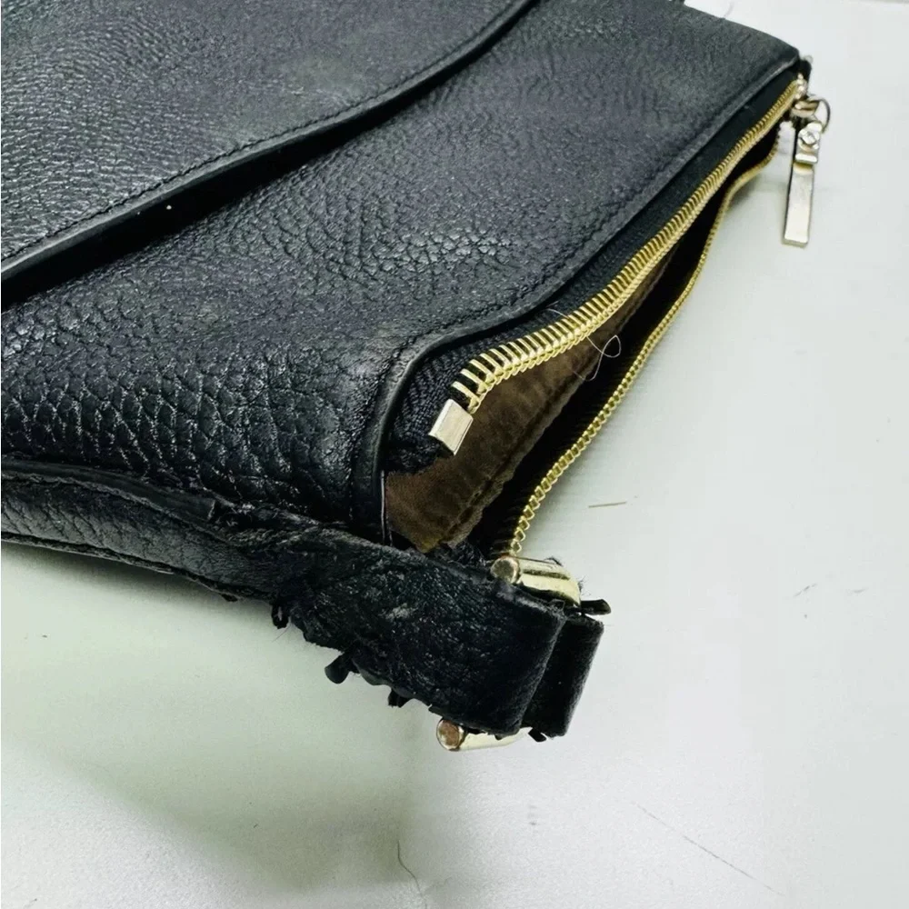 Kate Spade Pebbled Leather Crossbody Bag, Black